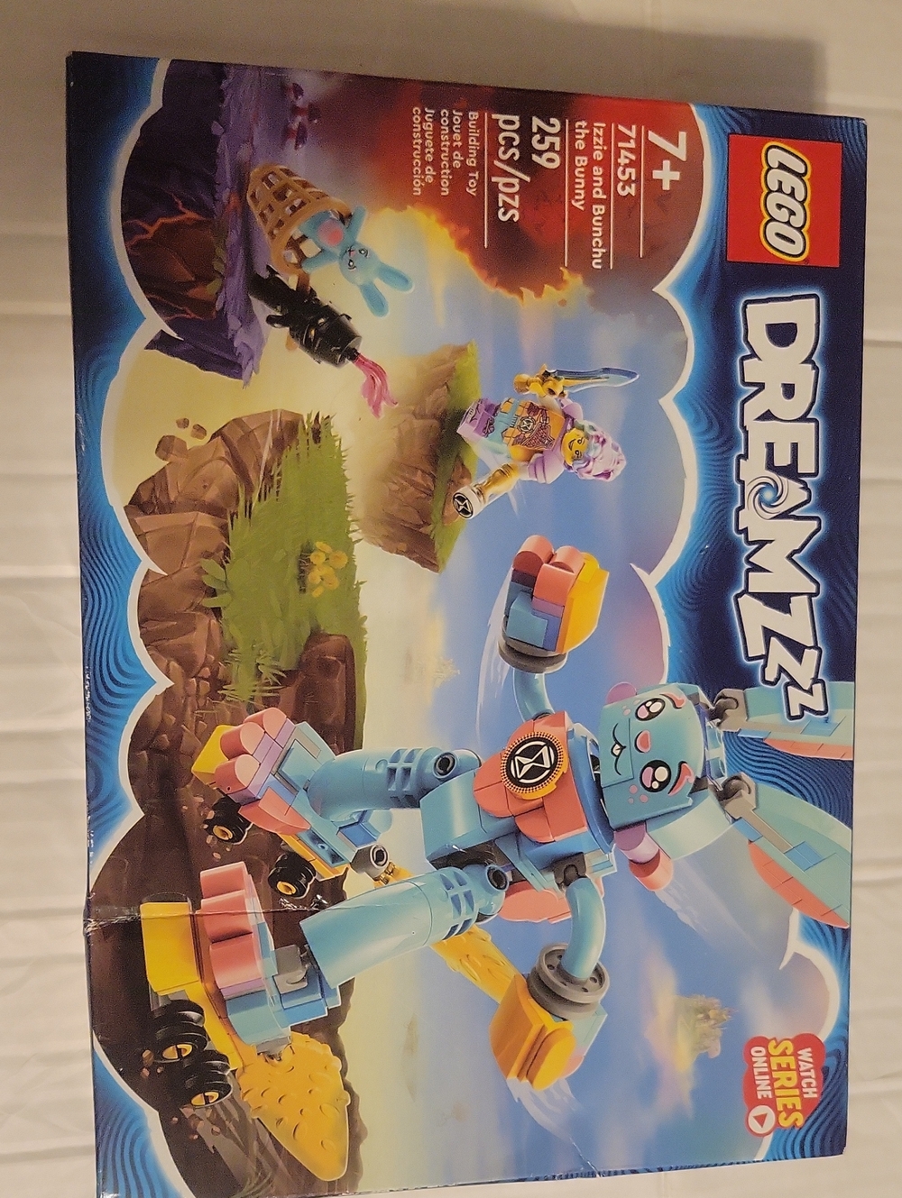 Lego Dreamzzz Light Blue Bunny Robot Roller with Pastel Accents